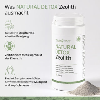 Zeolith Natural Detox Pulver