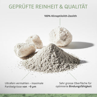 Zeolith Natural Detox Pulver