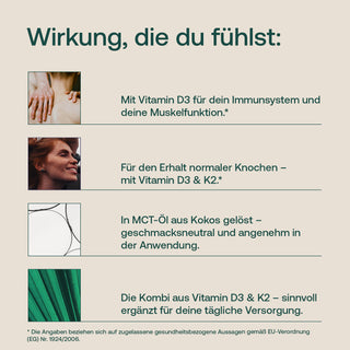 Vitamin D3 & K2 Tropfen