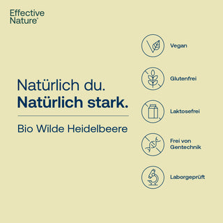 Bio Wilde Heidelbeere Pulver