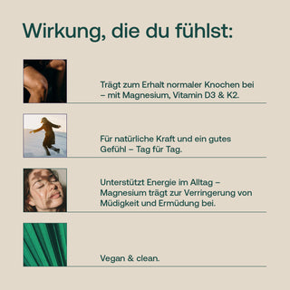 Magnesium Komplex mit Vitamin D3 & K2