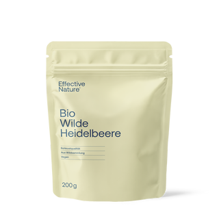 Bio Wilde Heidelbeere - Fruchtpulver in Rohkostqualität