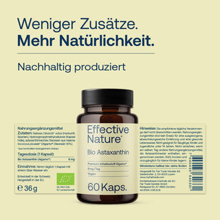 Bio Astaxanthin Kapseln