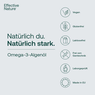 Omega-3-Algenöl Kapseln