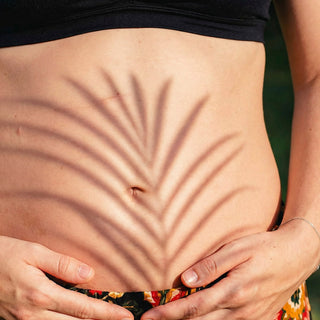 Bauch einer Frau