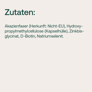 Biotin Komplex Kapseln