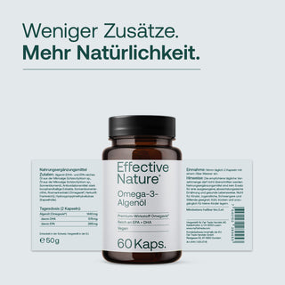 Omega-3-Algenöl Kapseln