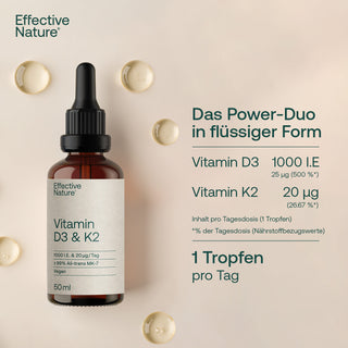 Vitamin D3 & K2 Tropfen