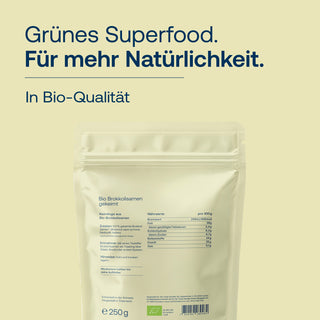 Gekeimte Bio Brokkolisamen
