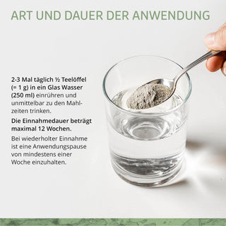 Zeolith Natural Detox Pulver