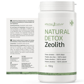 Zeolith Natural Detox Pulver